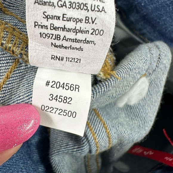 Spanx Flare Jeans Womens Small SPANXshape EveryWear Pull On Stretch Shaping - Picture 8 of 13